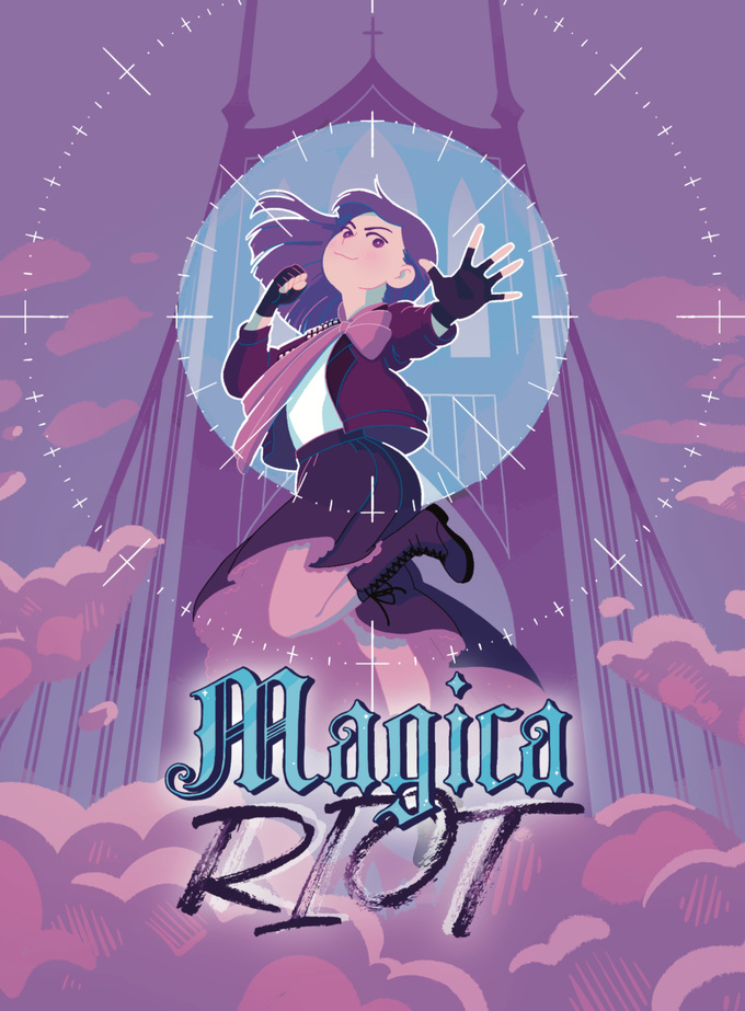 Magica Riot - Cover and Logo design